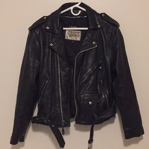 Leather jacket